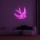 Swallow Neon Sign adds a whimsical touch