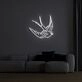 Swallow Neon Sign adds a whimsical touch