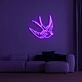 Swallow Neon Sign adds a whimsical touch