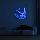 Swallow Neon Sign adds a whimsical touch