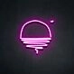 Sunset Neon Sign for Calming Ambiance