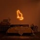 Peaceful Cat Neon Sign for Cozy Homes