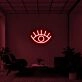 Eyelash Neon Sign for Beauty Studios