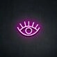 Eyelash Neon Sign for Beauty Studios