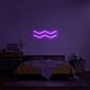 Aquarius Neon Sign for Zodiac Lovers
