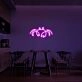 Cancer Crab Neon Sign for Astrology Fans