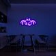 Cancer Crab Neon Sign for Astrology Fans