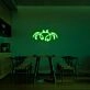 Cancer Crab Neon Sign for Astrology Fans