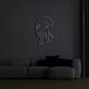 Heavy Head Neon Sign for Thoughtful Spaces