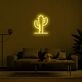 Cactus Neon Sign for Desert Themed Decor