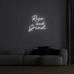 Rise And Grind Neon Sign for Motivational Spaces