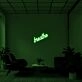 Breathe Neon Sign for Yoga and Meditation Rooms