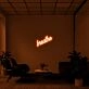 Breathe Neon Sign for Yoga and Meditation Rooms