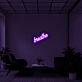 Breathe Neon Sign for Yoga and Meditation Rooms