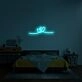 Double Heart Neon Sign for Romantic Decor