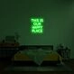 This Is Our Happy Place Neon Sign for Family Rooms