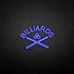 Bliiards' neon sign
