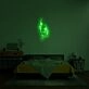 Two Face Neon Sign for Artistic Spaces