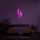 Two Face Neon Sign for Artistic Spaces