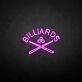 Bliiards' neon sign