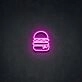 Burger Neon Sign for Restaurants and Diners