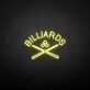 Bliiards' neon sign