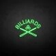 Bliiards' neon sign