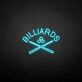 Bliiards' neon sign