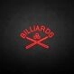 Bliiards' neon sign