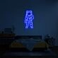 Astronaut Neon Sign for Space Themed Rooms