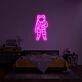 Astronaut Neon Sign for Space Themed Rooms
