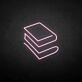 'Book' neon sign
