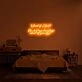 What If I Fall Neon Sign for Encouraging Spaces