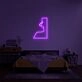 Breathing Neon Sign for Yoga Rooms
