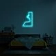 Breathing Neon Sign for Yoga Rooms