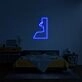 Breathing Neon Sign for Yoga Rooms
