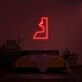 Breathing Neon Sign for Yoga Rooms