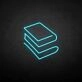 'Book' neon sign
