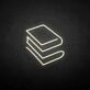 'Book' neon sign