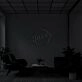 Hustle Logo Neon Sign for Motivational Spaces