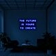 The Future Is Yours Neon Sign for Inspirational Decor
