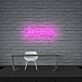 Beyond Neon Sign for Futuristic Spaces