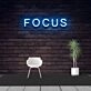 Focus Neon Sign for Productive Spaces