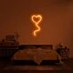 Love Balloon Neon Sign for Playful Romantic Decor