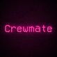 Crewmate Neon Sign for Gaming Rooms