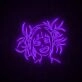 Himiko Toga Neon Sign for Anime Fans