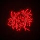 Himiko Toga Neon Sign for Anime Fans