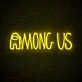 Among Us Neon Sign for Playful Spaces