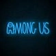 Among Us Neon Sign for Playful Spaces