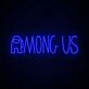 Among Us Neon Sign for Playful Spaces